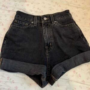 BDG denim mom shorts